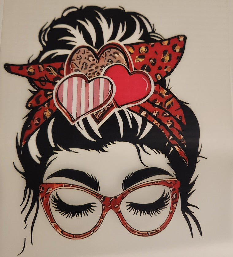 Pink and Red Hearts