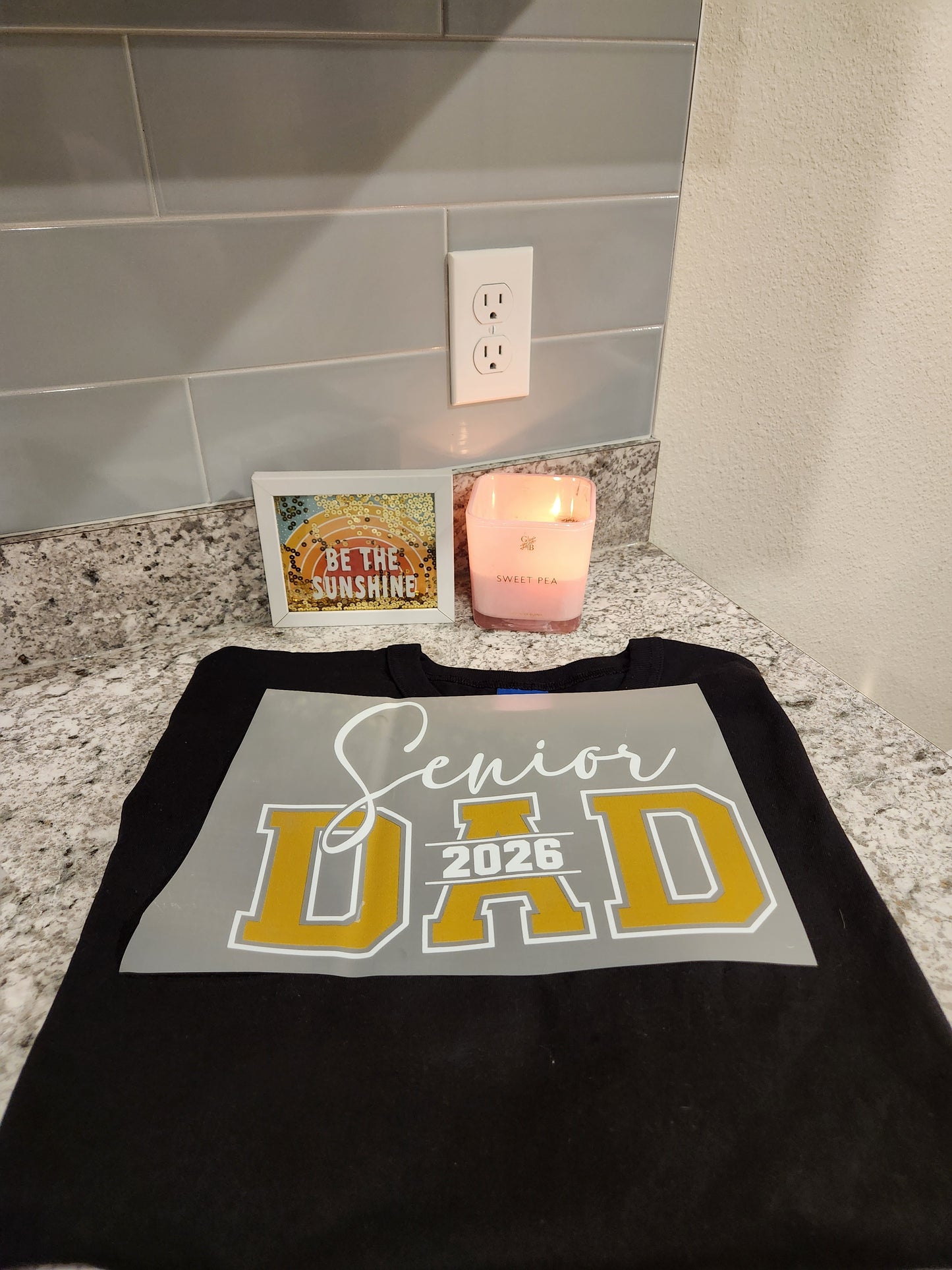 Custom "Senior Dad" DTF Transfer