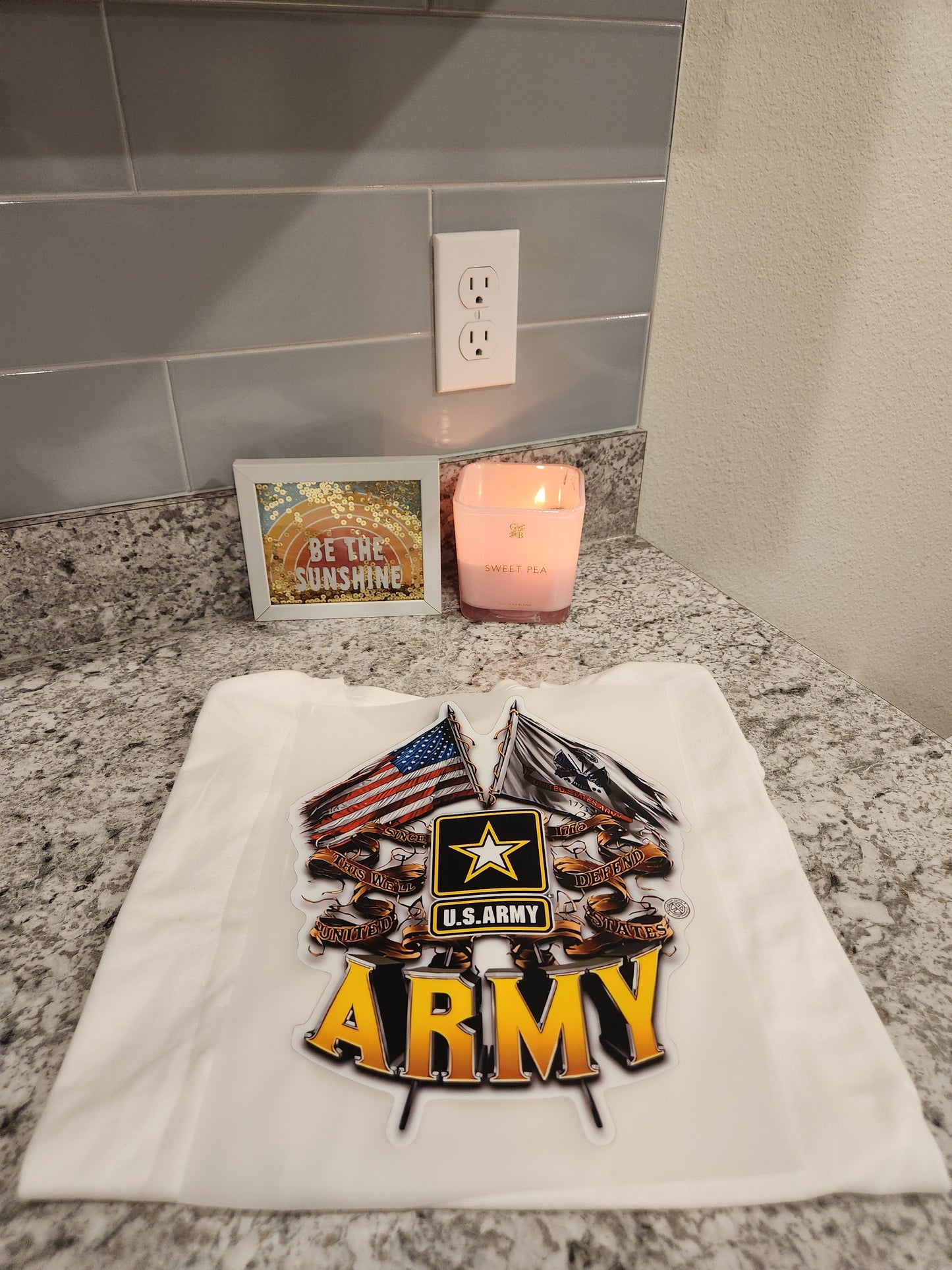 Custom "Army" DTF Transfer