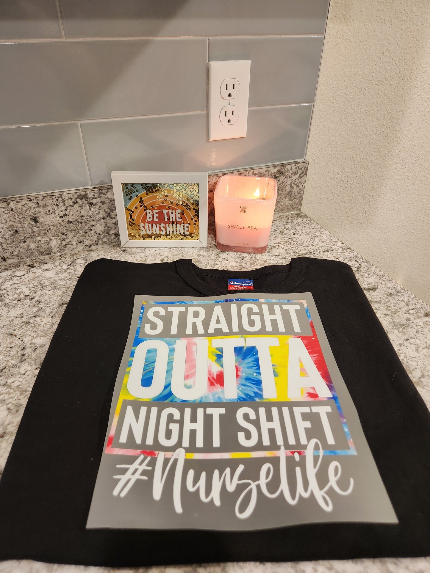 Custom "Nurse life" DTF Transfer