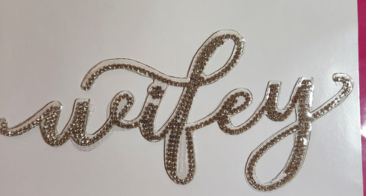 Wifey Rhinestone