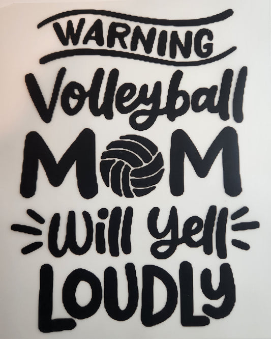Volleyball Warning