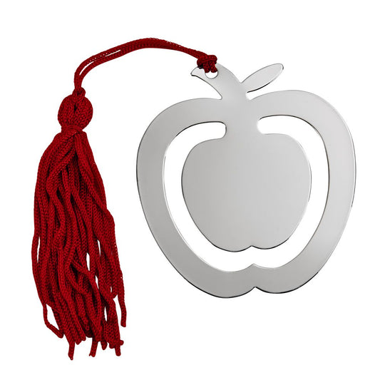 Apple Shaped Bookmark & Tassel