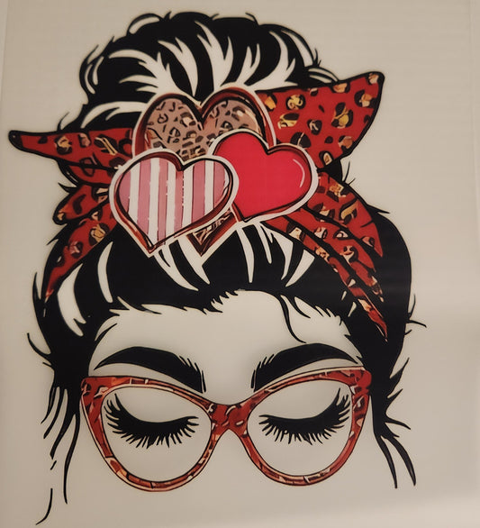 Pink and Red Hearts