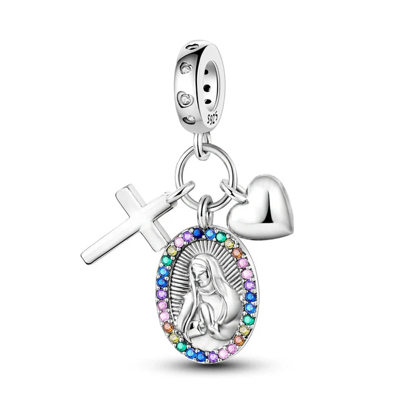 Hot Sale 925 Sterling Silver Charms Beads for Women - Perfect Fit for Pandora Bracelets, Fashionable Jewelry Pendant