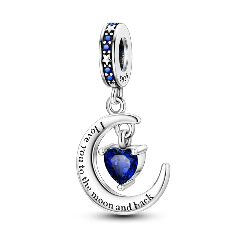 Hot Sale 925 Sterling Silver Charms Beads for Women - Perfect Fit for Pandora Bracelets, Fashionable Jewelry Pendant