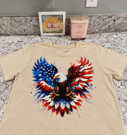 DTF Transfer "Parriotic Eagle"