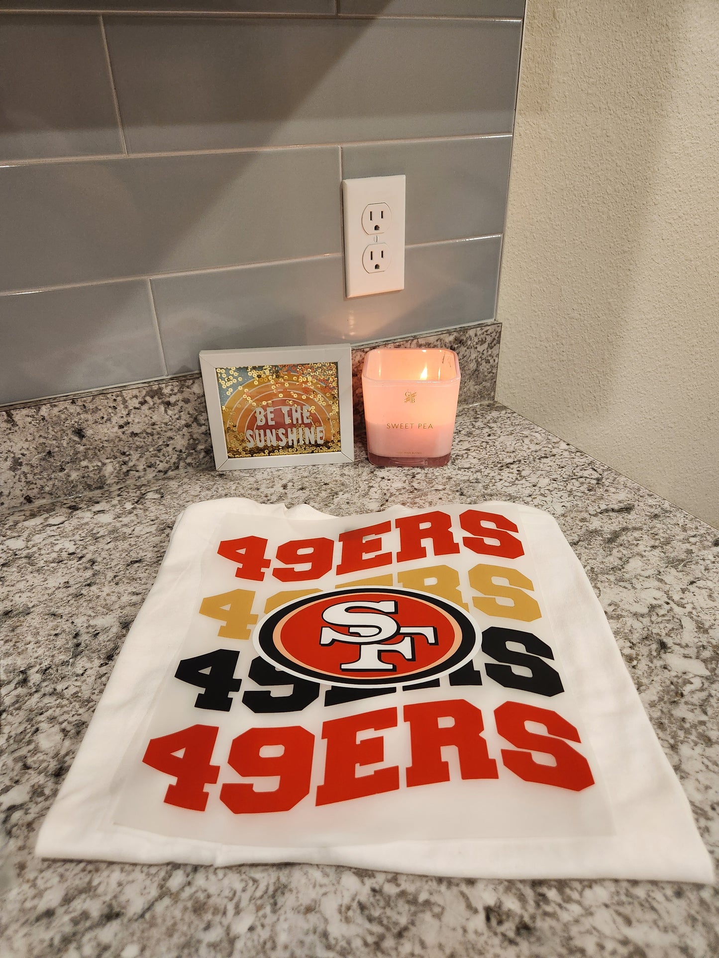 Custom "49ERS" DTF Transfer
