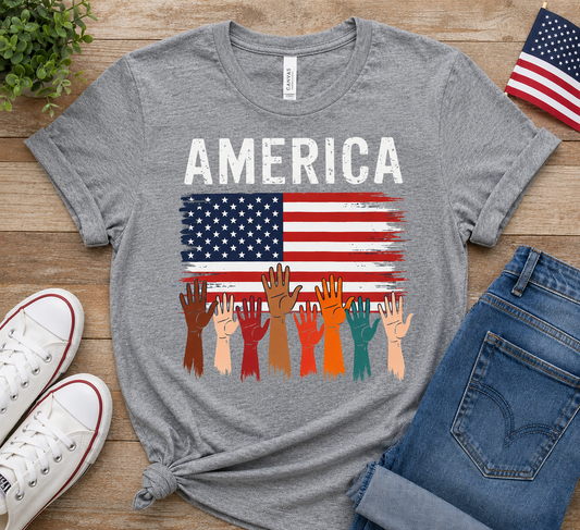 DTF TRANSFER "AMERICA"