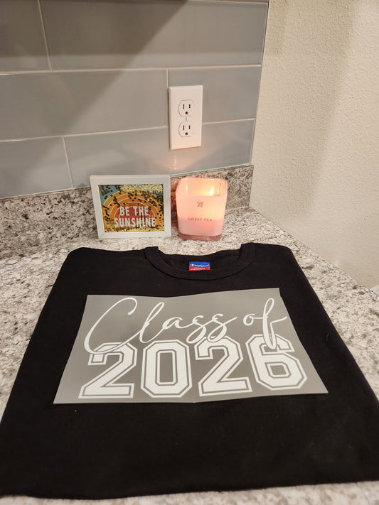 Custom "Class of 2026" Dtf Transfer