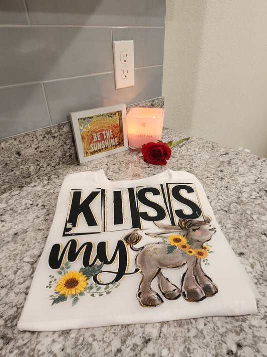 Kiss my "Donky" DTF Transfer-Customize Apparel