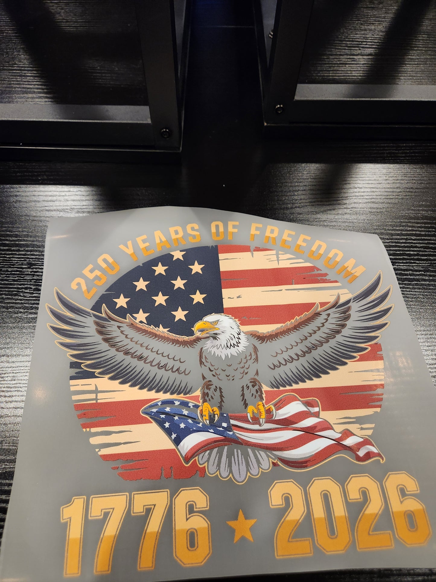 DTF Transfer " 1776-2026"