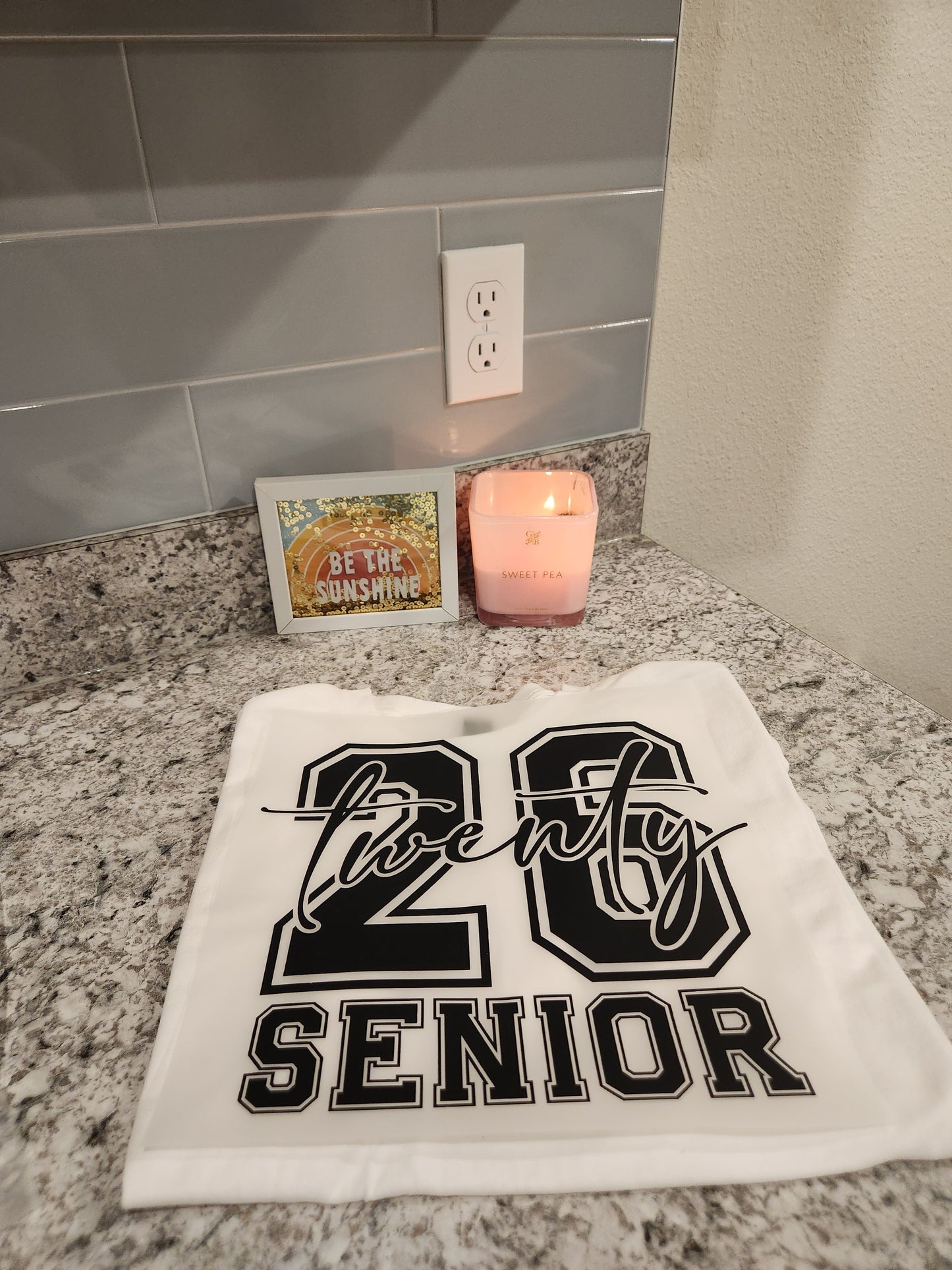 Custom "Twenty26 Senior" DTF Transfer.