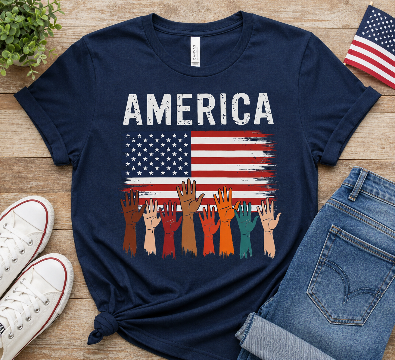 DTF TRANSFER "AMERICA"